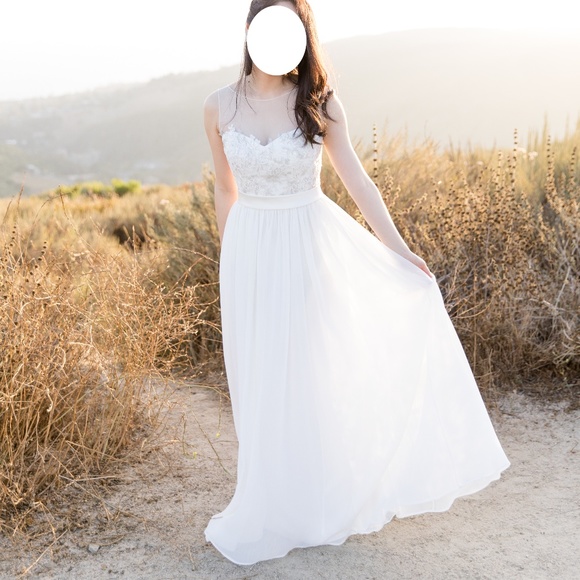 David’s Bridal A-Line Wedding Dress - Picture 1 of 7